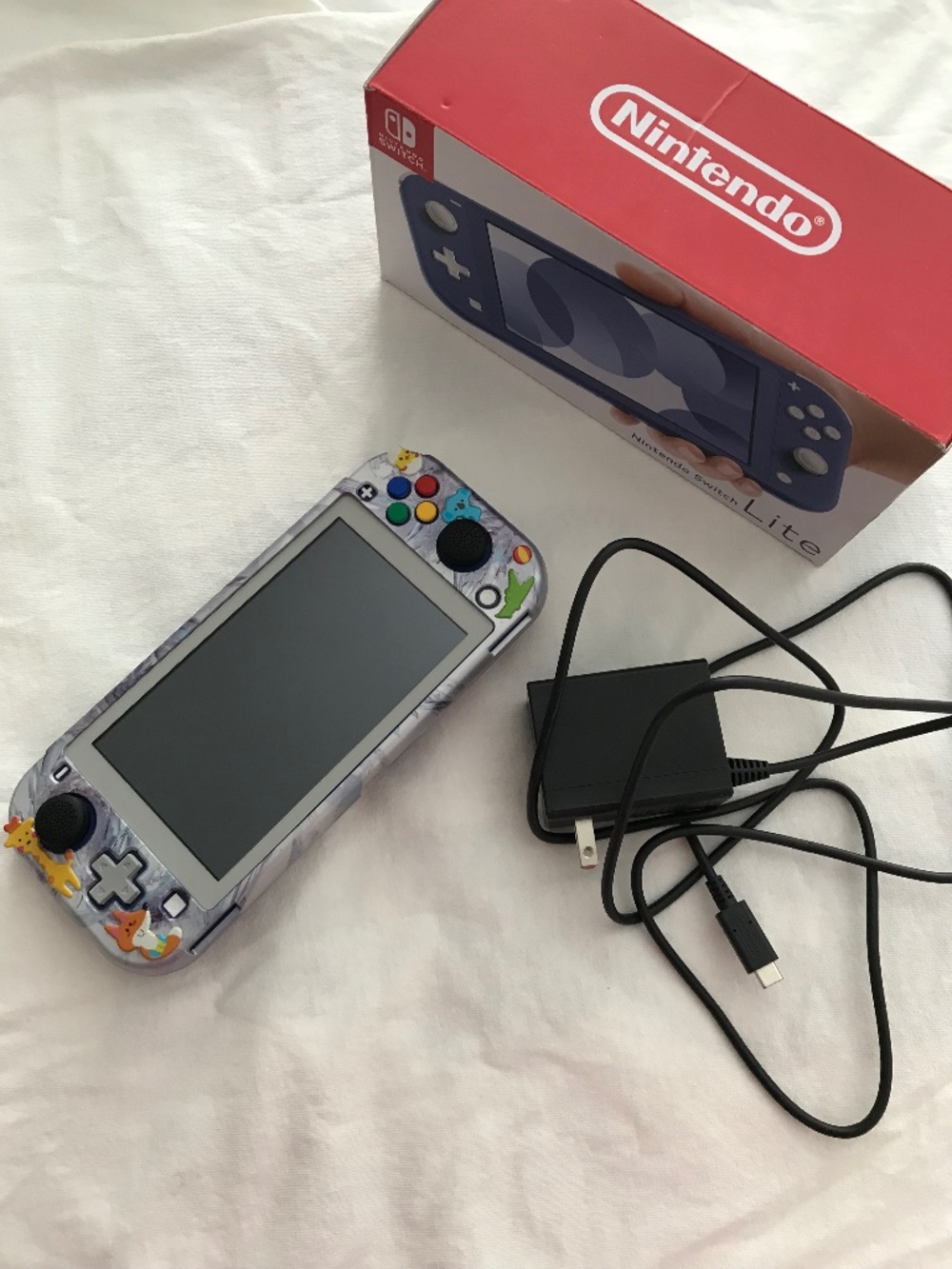 Nintendo Switch Lite 128GB SD Memory Card Handheld Console Blue